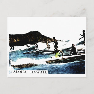 Postal Vintage Hawaii