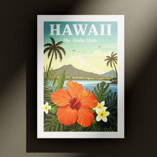 Postal Vintage Hawaii