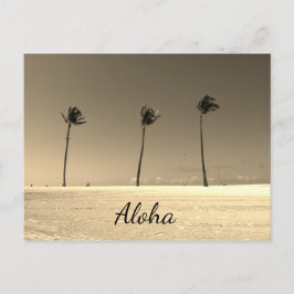 Postal Vintage Hawaii Aloha