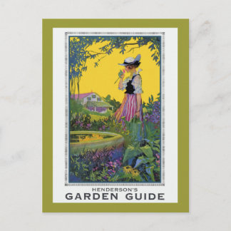 Postal Vintage Henderson Garden Guide