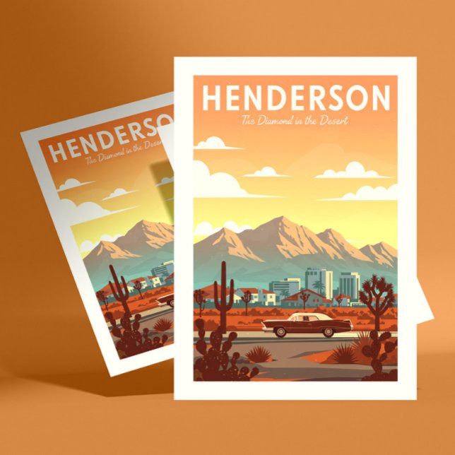 Postal Vintage Henderson Nevada (Subido por el creador)