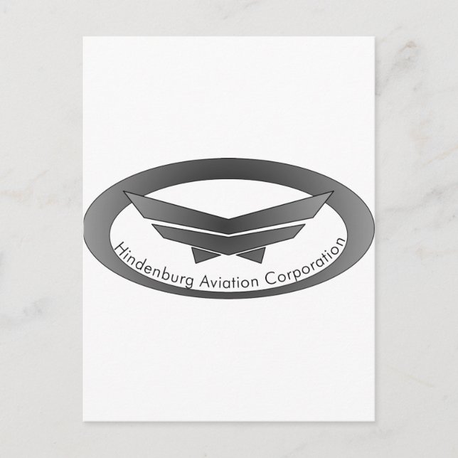 Postal Vintage Hindenburg (Anverso)