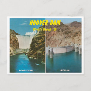 Postal Vintage Hoover Dam