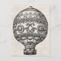 Vintage Hot Air Balloon Retro Airbus Viejos Globos