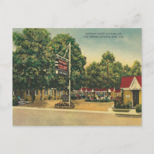 Postal Vintage Hot Springs Arkansas