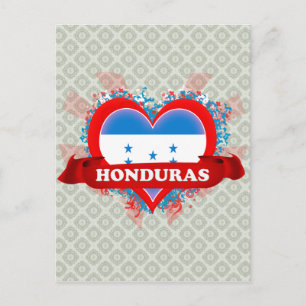 Postal Vintage I Love Honduras