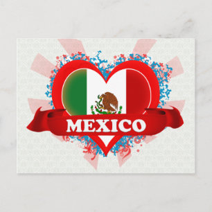 Postal Vintage I Love Mexico