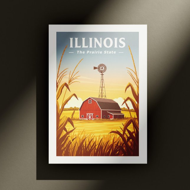Postal Vintage Illinois (Subido por el creador)