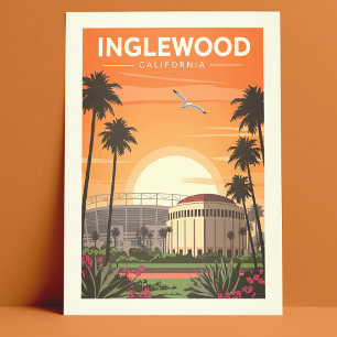 Postal Vintage Inglewood California