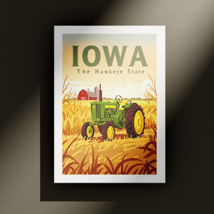Postal Vintage Iowa