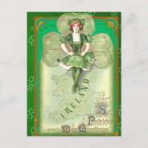 Vintage Irish St Patricks Day Greetings