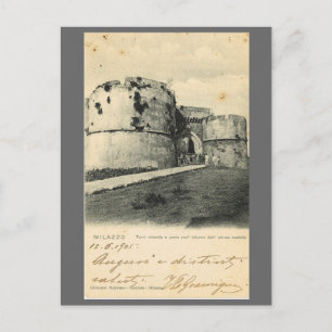 Postal Vintage Italy, Milazzo, 1905