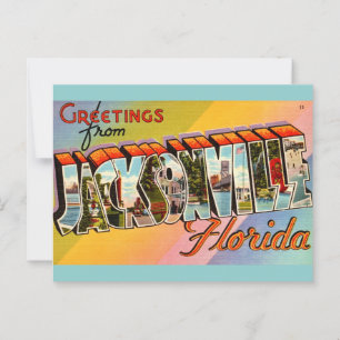 Postal Vintage Jacksonville Florida