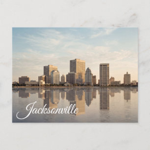 Postal Vintage Jacksonville Florida Viajes