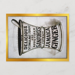 Postal Vintage Jamaica Ginger