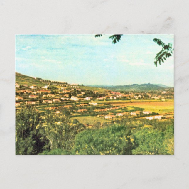 Postal Vintage Kampala, Uganda de la reproducción (Anverso)