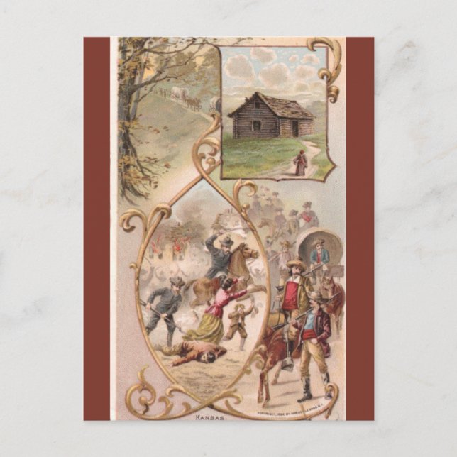 Postal Vintage Kansas (Anverso)
