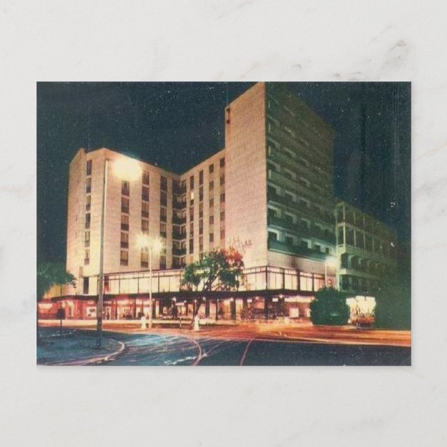 Postal Vintage Kenia, hotel de Stanley, Nairobi (Anverso)