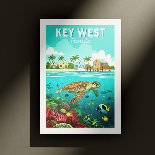 Postal Vintage Key West Florida (Subido por el creador)