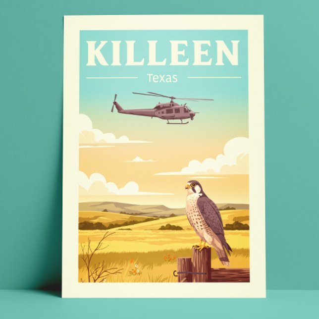 Postal Vintage Killeen Texas (Subido por el creador)