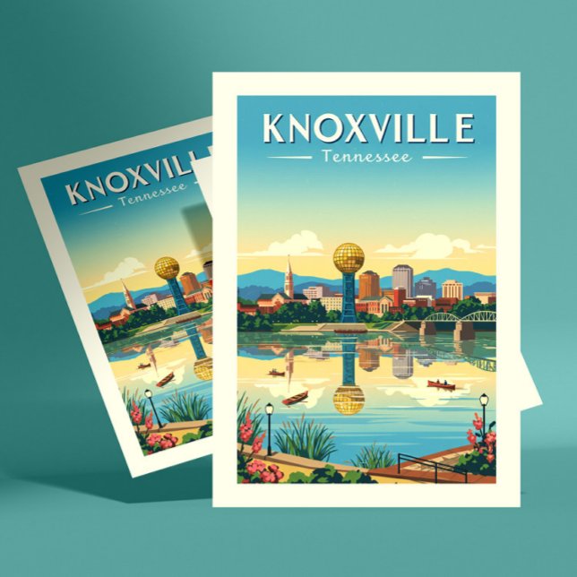 Postal Vintage Knoxville Tennessee (Subido por el creador)
