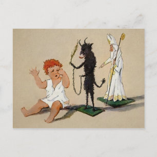 Postal Vintage Krampus Toy