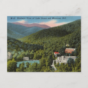 Postal Vintage, Lake Susan y Montratar Carolina del Norte