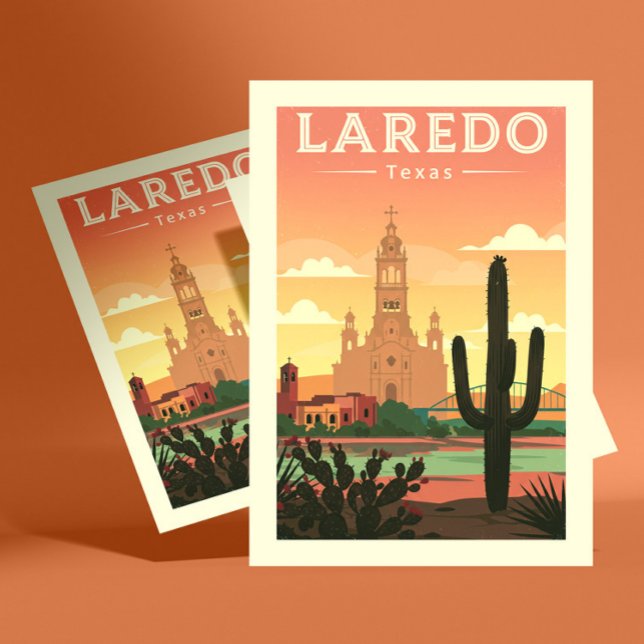 Postal Vintage Laredo Texas (Subido por el creador)