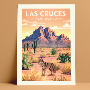 Postal Vintage Las Cruces Nuevo México