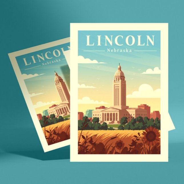 Postal Vintage Lincoln Nebraska (Subido por el creador)