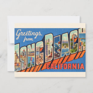 Postal Vintage Long Beach CA 