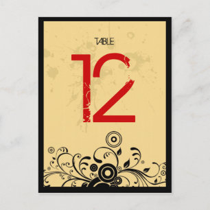 Postal Vintage Look Rock & Roll Music Boda