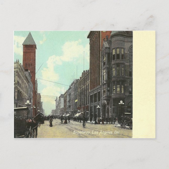 Postal Vintage Los Angeles California (Anverso)