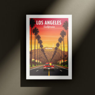 Postal Vintage Los Angeles California