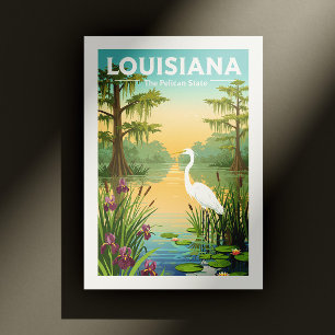 Postal Vintage Louisiana