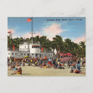 Postal Vintage, Lummus Park, Miami Beach, Florida