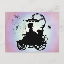 Postal Vintage Magic Carriage