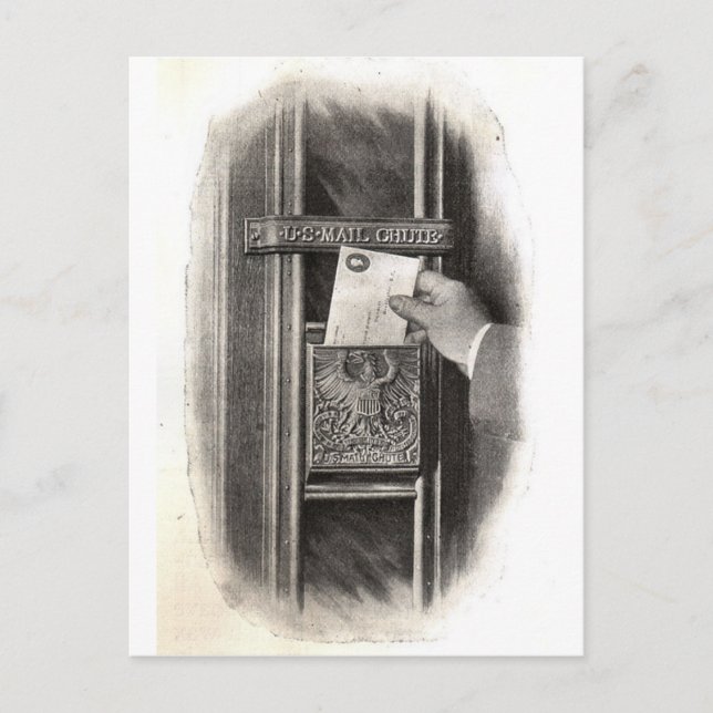 Postal Vintage Mail Box (Anverso)