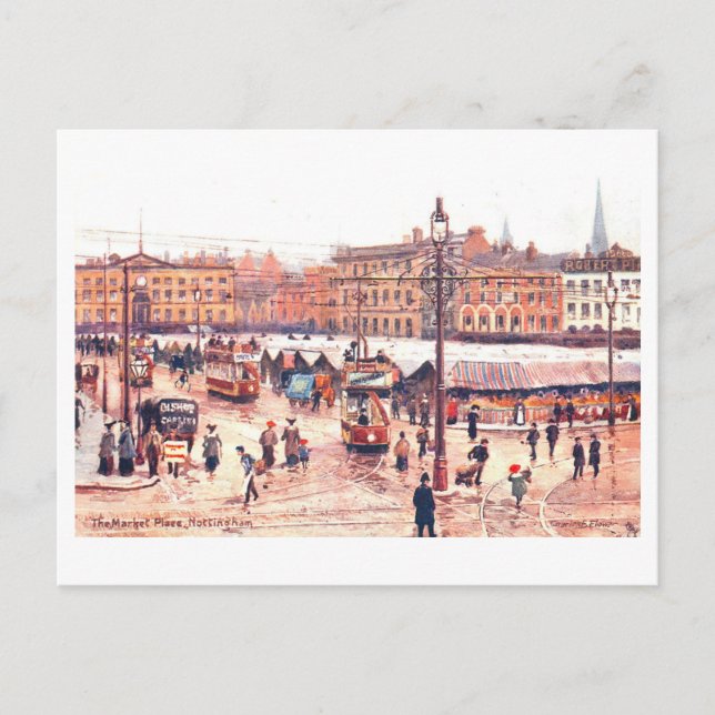 Postal Vintage Market, Nottingham, (Anverso)