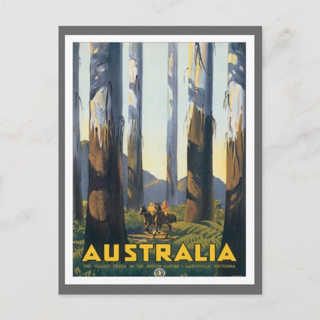 Postal Vintage Marysville Victoria Australia (Anverso)