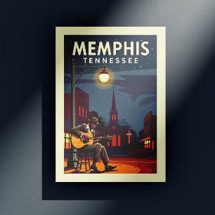 Postal Vintage Memphis Tennessee