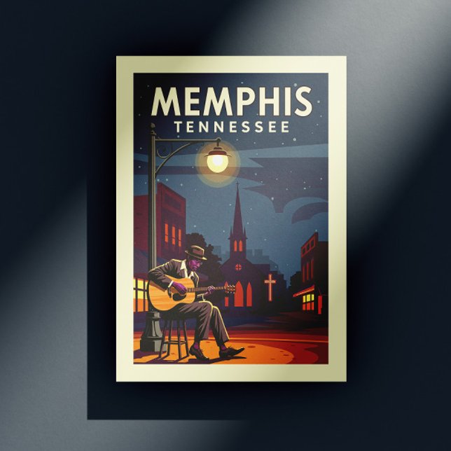 Postal Vintage Memphis Tennessee (Subido por el creador)