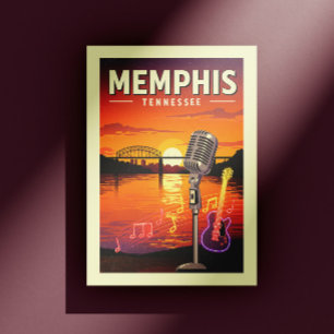 Postal Vintage Memphis Tennessee