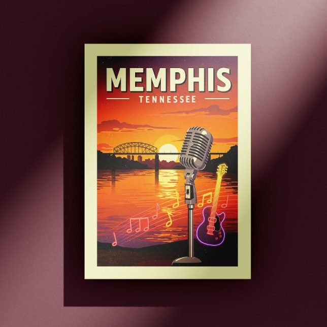 Postal Vintage Memphis Tennessee (Subido por el creador)