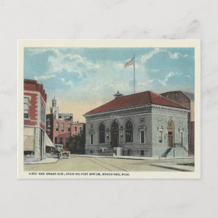 Postal Vintage Menominee Michigan