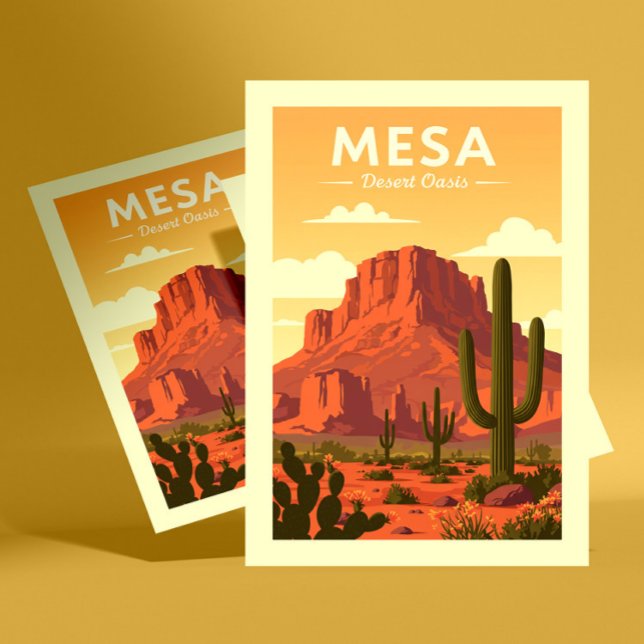 Postal Vintage Mesa Arizona (Subido por el creador)
