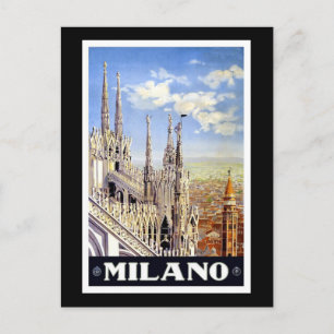 Postal Vintage Milano