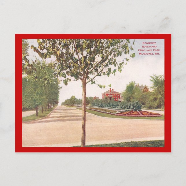 Postal Vintage Milwaukee Wisconsin (Anverso)