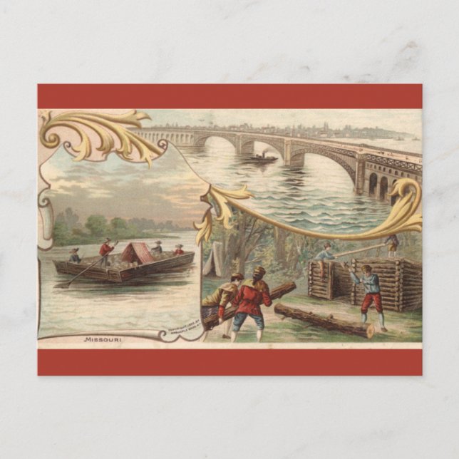 Postal Vintage Missouri (Anverso)