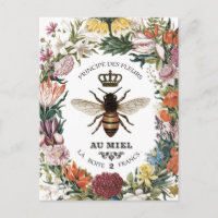 VINTAGE MODERNA BOTANICAL QUEEN BEE